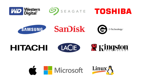 List of Logos for External drive Manufacturers