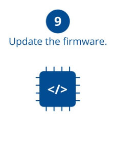 A processor icon represents the PC’s firmware.