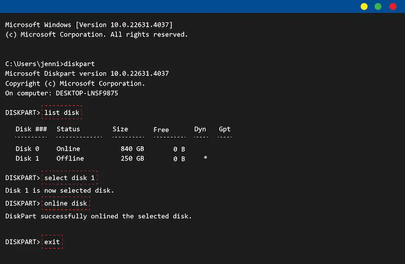 verify boot disk utility